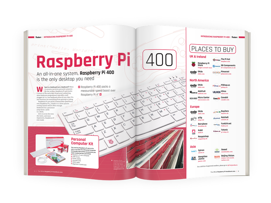 The Official Raspberry Pi Handbook 2021