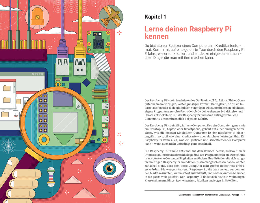 The Official Raspberry Pi Beginners Guide 5th Edition - German