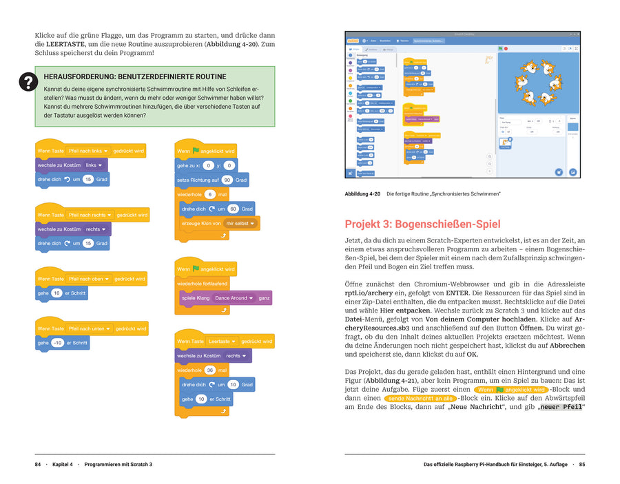 The Official Raspberry Pi Beginners Guide 5th Edition - German