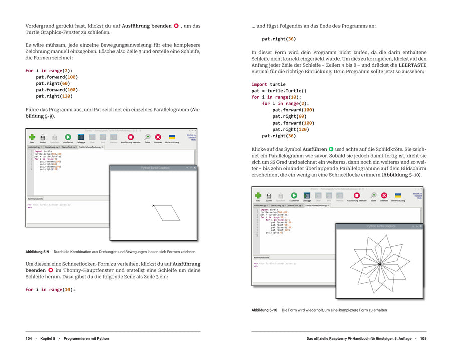 The Official Raspberry Pi Beginners Guide 5th Edition - German