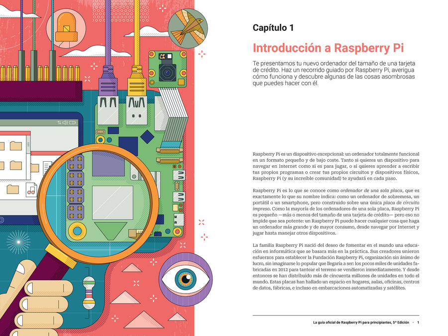 The Official Raspberry Pi Beginners Guide 5th Edition - Spanish