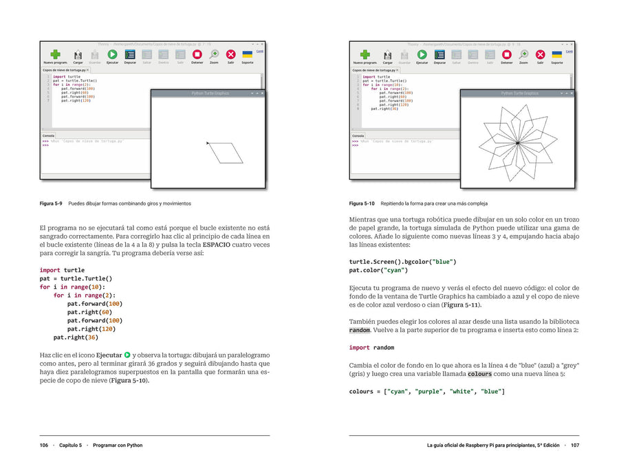 The Official Raspberry Pi Beginners Guide 5th Edition - Spanish