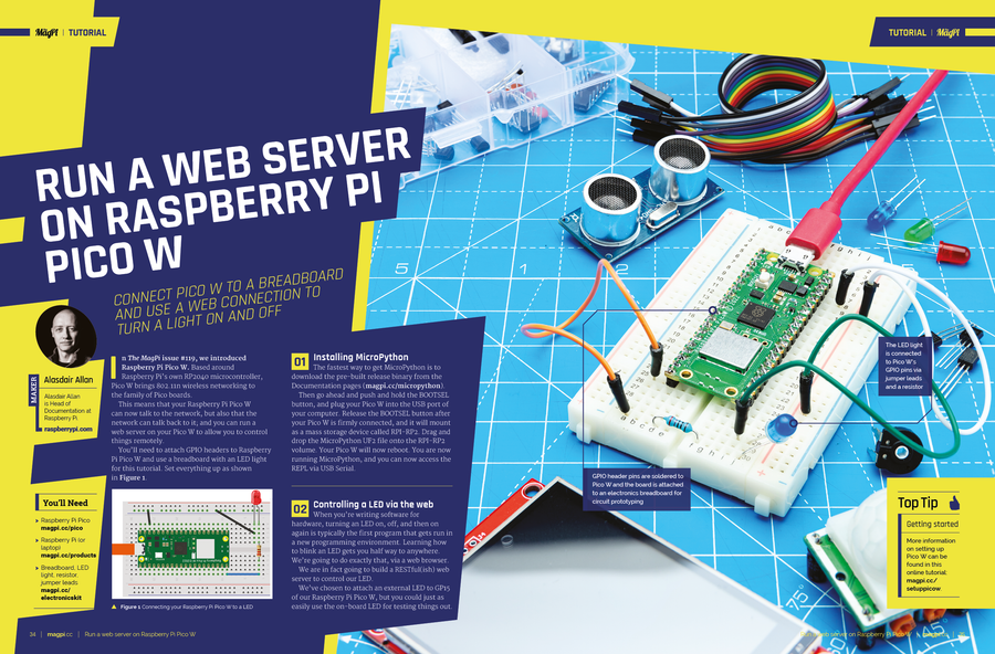 Breadboard tutorial: learn electronics with Raspberry Pi — The MagPi  magazine