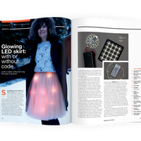 Wearable Tech Projects book example pages 2