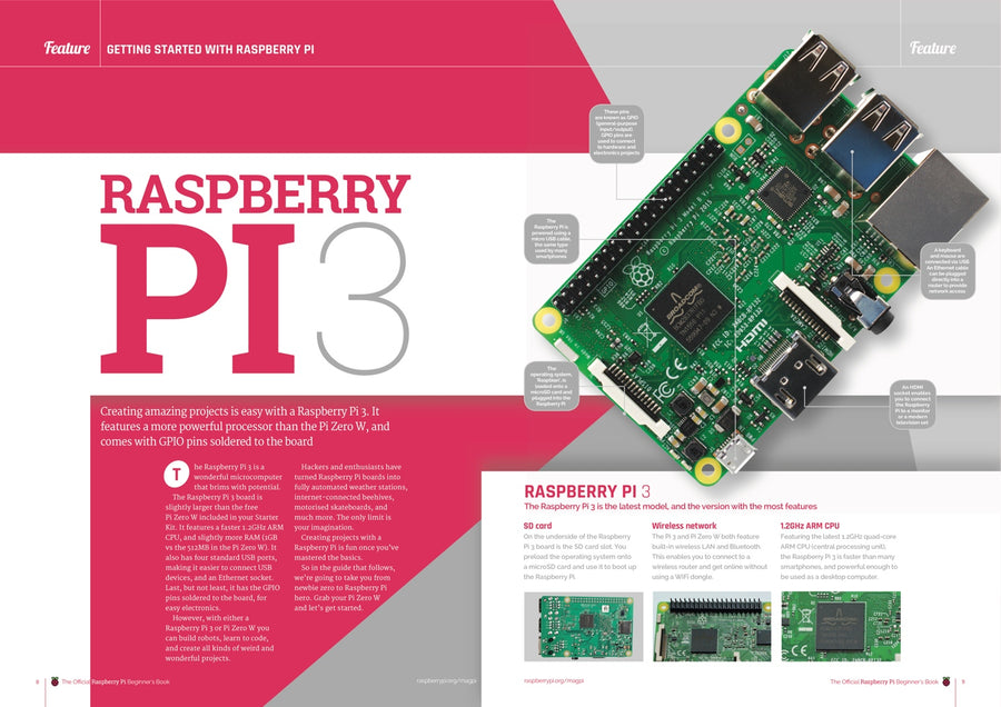 The official Raspberry Pi Beginner's Book - Volume 1 (2018)